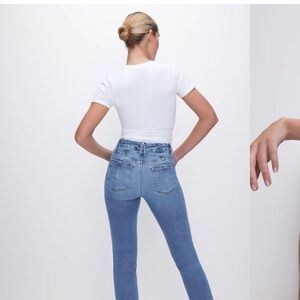 Good American Blue Skinny Jeans Classic Fit